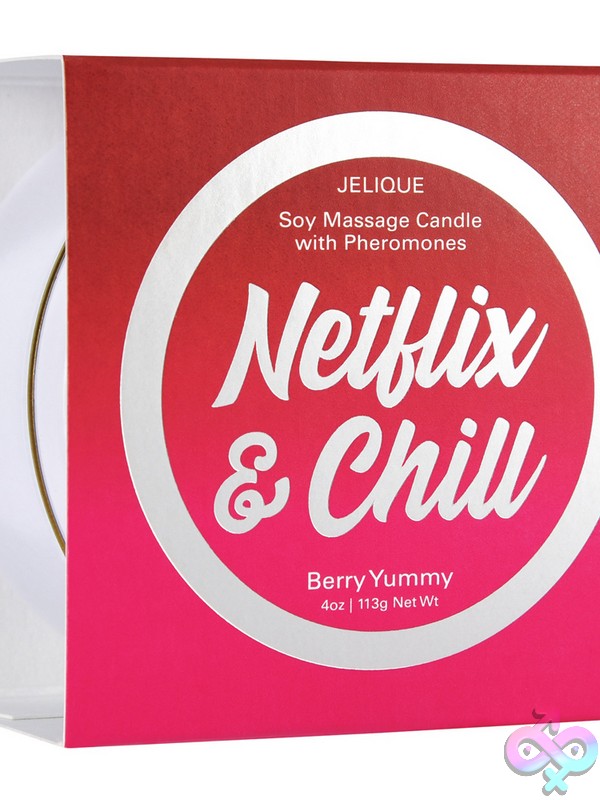 Discreet-Toys-Massage-Candle-With-Pheromones-Netflix-Chill-Berry-Yummy-4-Oz-Nu-Jel4505-04 White Berry Yummy Pheromone Soy Massage Candle 4 Oz By Jelique