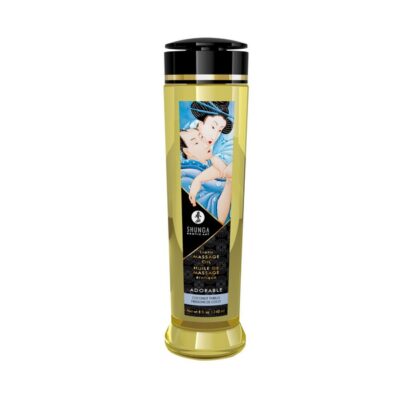 Massage Oils Adorable Coconut Thrills by Shunga 8 fl oz bottle with pump dispenser