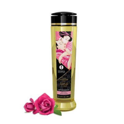 Massage Oils Aphrodisia Rose Petals 8 Fl. Oz. by Shunga