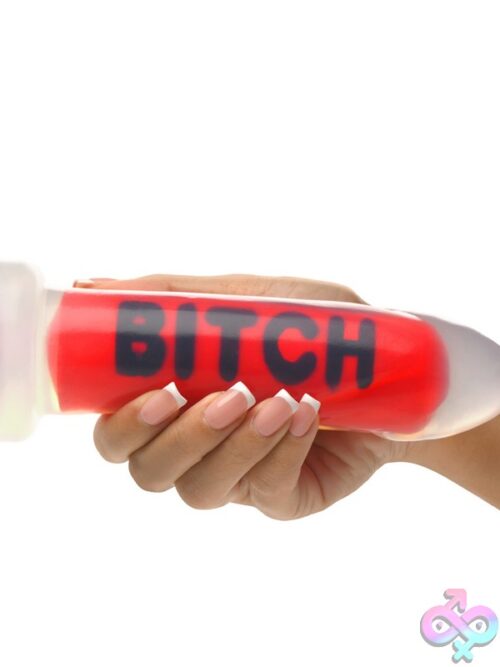 Master Series Bitch Silicone Dildo – Red - Image 3