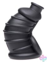 Dark Chamber Silicone Chastity Cage – Black - Image 6