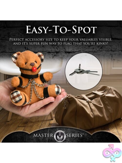 Gagged Teddy Bear Keychain - Image 8