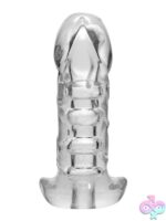 Master Series Girth Enhancing Penetration Device and Stroker Sleeve – Clear - Image 3