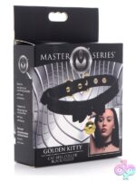 Golden Kitty Cat Bell Collar – Black & Gold - Image 4