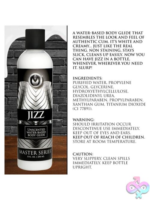 Jizz Unscented Water-Based Lube - Image 9