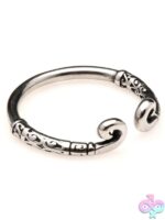 Kingpin Stainless Steel Glans Ring 30mm – Silver - Image 2