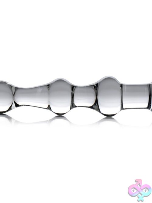 Mammoth 3 Bumps Glass Dildo - Image 2
