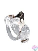 Master Series Custom Lockdown Locking Customizable Chastity Cage - Image 2