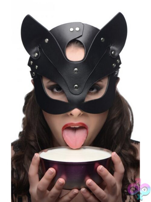 Naughty Kitty Cat Mask In Black - Image 3