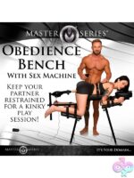 Obedience Bench With Sex Machine - Black - Image 9