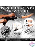 Obedience Bench With Sex Machine - Black - Image 11