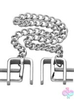 Pressure Vice Metal Nipple Clamps – Silver - Image 2