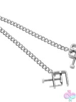 Pressure Vice Metal Nipple Clamps – Silver - Image 3