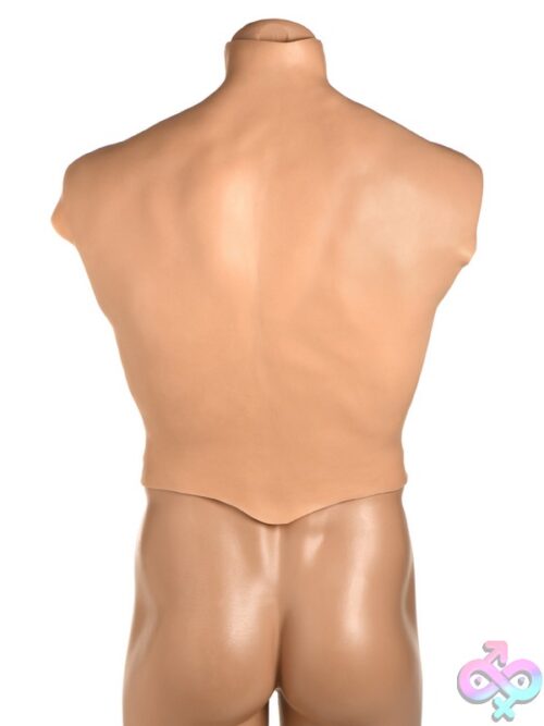 Ripped Silicone Male Chest Muscle Shirt - Image 3