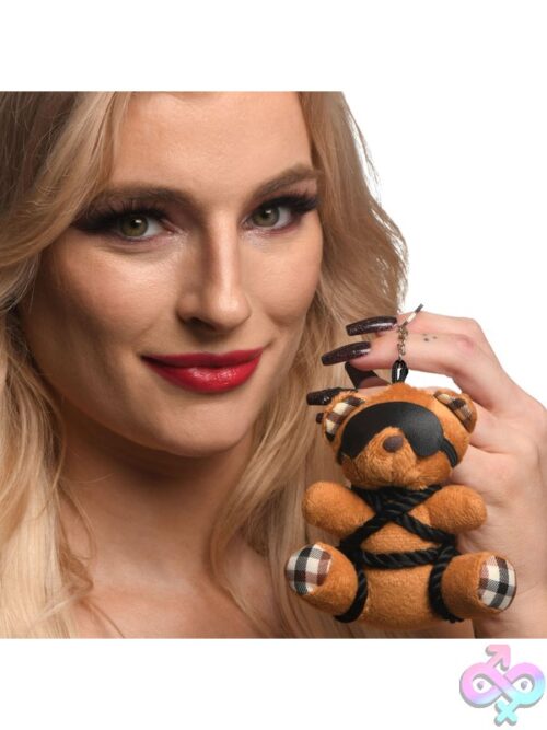 Rope Teddy Bear Keychain - Image 8