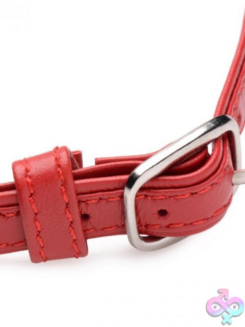 Master Series Slim Collar With O-Ring – Red - Image 3