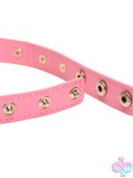 Spiked Heart Choker in Pink - Image 3