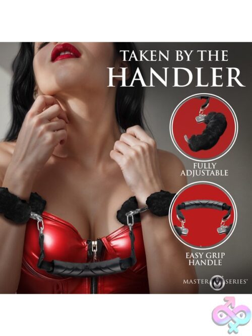 The Handler Furry Handcuffs With Handle - Image 5