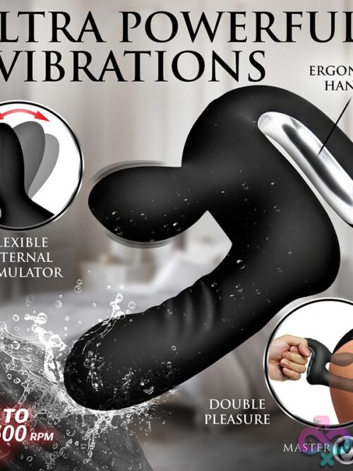 Master Series Thrust Pounder Thrusting Silicone Vibrator - Image 4