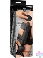 Master Series Thunderstick Thigh Strap Vibrating Wand With Harness - Image 2