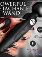 Master Series Thunderstick Thigh Strap Vibrating Wand With Harness - Image 3