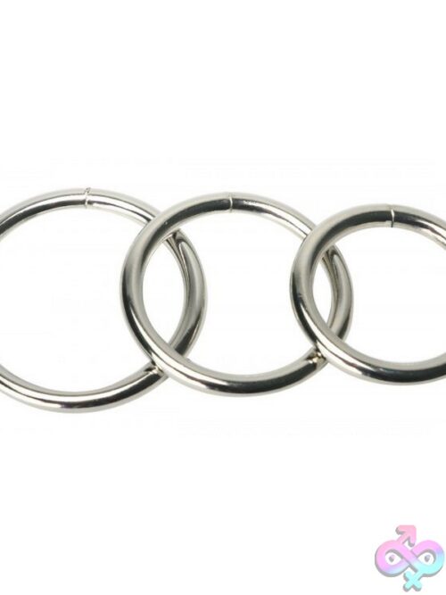 Master Series Trine Steel C-Ring – Silver - Image 2