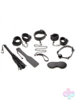 Black Deluxe Bondage 10 Piece Set - Image 9
