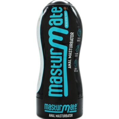 Realistic textured anal masturbator in mocha brown by Creative Conceptions
