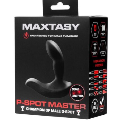Progasm Classic – Large Prostate Massager In Gray - Discreet Toys Best Prostate Massager For Men — Vibrating P-Spot Massager