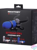 Adjustable hands-free stroker harness in black by Maxtasy