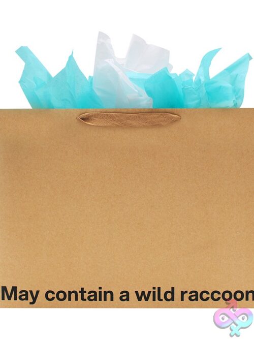 May Contain A Wild Raccoon Large Gift Bag - Image 2