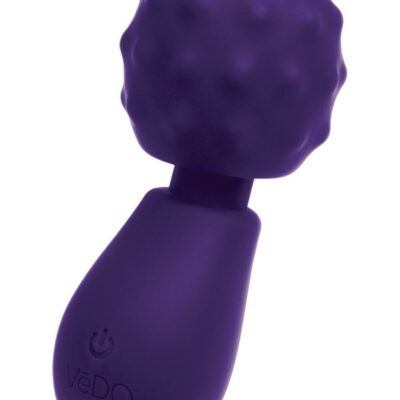 purple rechargeable mini wand Meeny Extra Mini Wand by VeDO