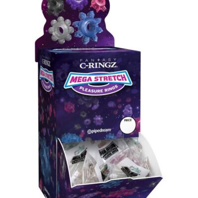 72-count colorful silicone pleasure rings display bowl by Pipedream Products