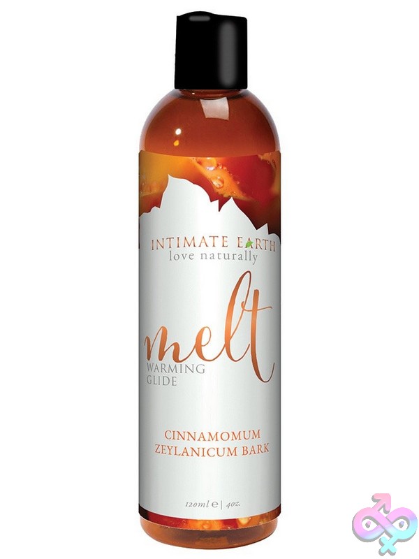 Discreet-Toys-Melt-Warming-Glide-120-Ml-Nu-Ie032-120 Melt Warming Glide 120 Ml Gold Bottle With Cinnamon Honey Formula By Intimate Earth