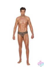 Men's Thong Back Brief - Small/medium - Animal - Image 2