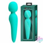 Meredith Super Soft Silicone Wand - Turquoise - Image 2