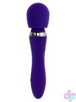 bendable wand vibrator purple Merlin by Selopa — 10-speed rechargeable silicone wand