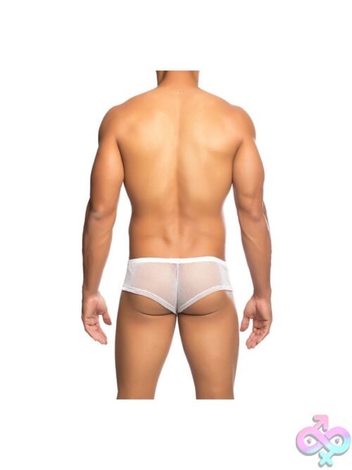 Mesh Boy Short White L/Xl - Image 3