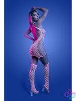 Metamorphic Glow-in-the-Dark Bodystocking Dress - Image 3