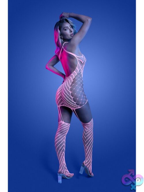 Metamorphic Glow-In-The-Dark Bodystocking Dress - Image 3