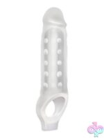Mighty Extender Textured Penis Sleeve – Clear - Image 2