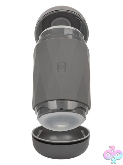 Milk Master Vibro Squeeze Stroker – Gray - Image 2