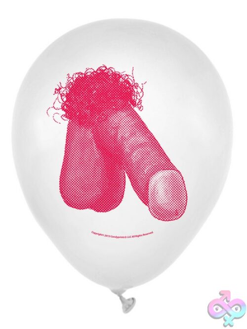 Mini Penis Latex Balloons – Pink - Image 2