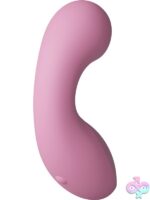 pink rechargeable flicking vibrator Minnie's Flick Pink by NS Novelties