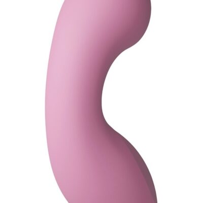 pink rechargeable flicking vibrator Minnie's Flick Pink by NS Novelties