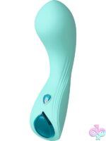 Aqua Blue Rechargeable G-Spot Vibe Minnie's Wink by NS Novelties