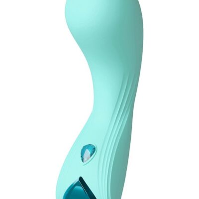 Aqua Blue Rechargeable G-Spot Vibe Minnie's Wink by NS Novelties