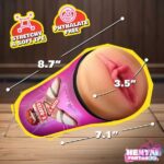 Misato the Shibari Girl Pussy Masturbator - Beige - Image 2