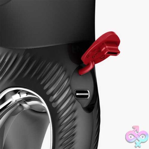 Miss Bi Rabbit Vibrator - Black - Image 3