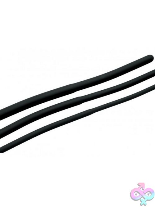 Mistress Isabella Silicone Urethral Sounds – Black - Image 2